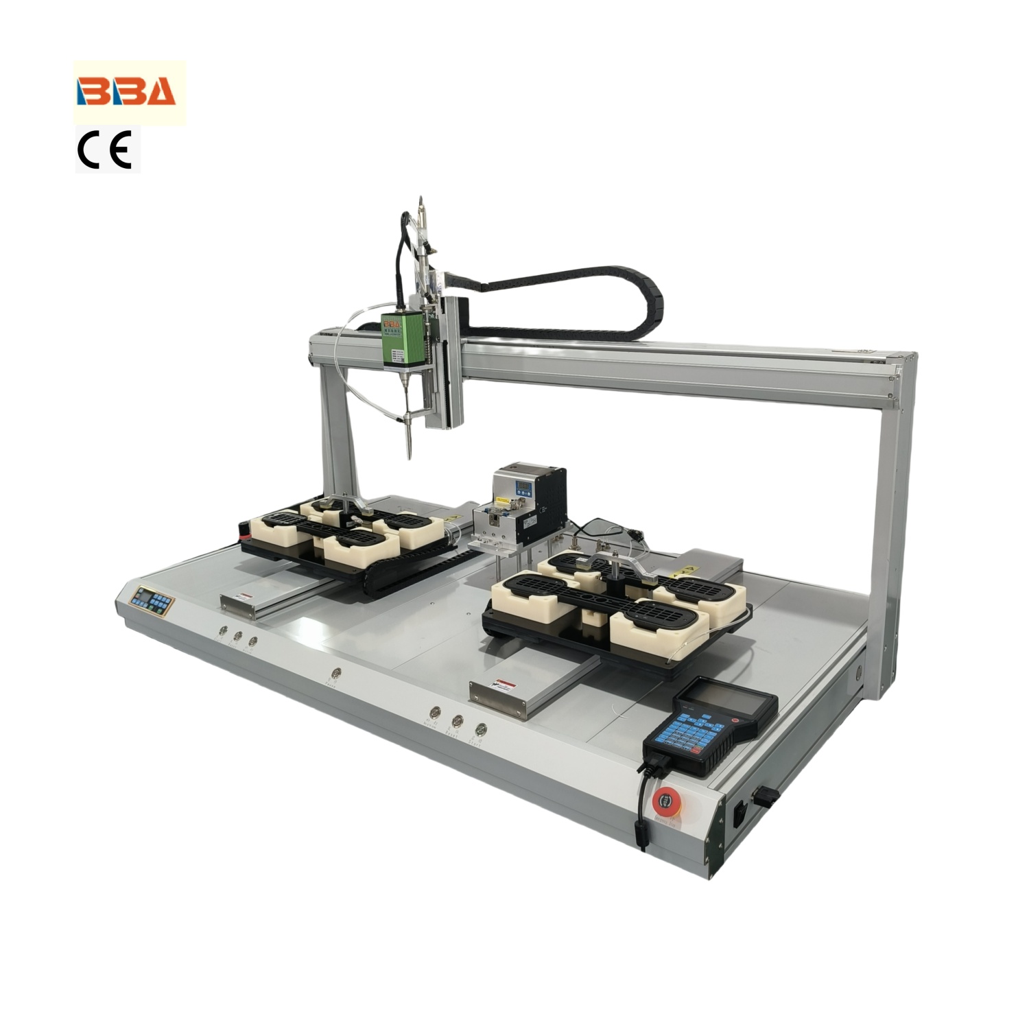 Robotic Screw Locking System for Small Parts Assembly with Torque Control, Compact Servo Screw Fastening Robot for PCB Assembly with Torque Feedback