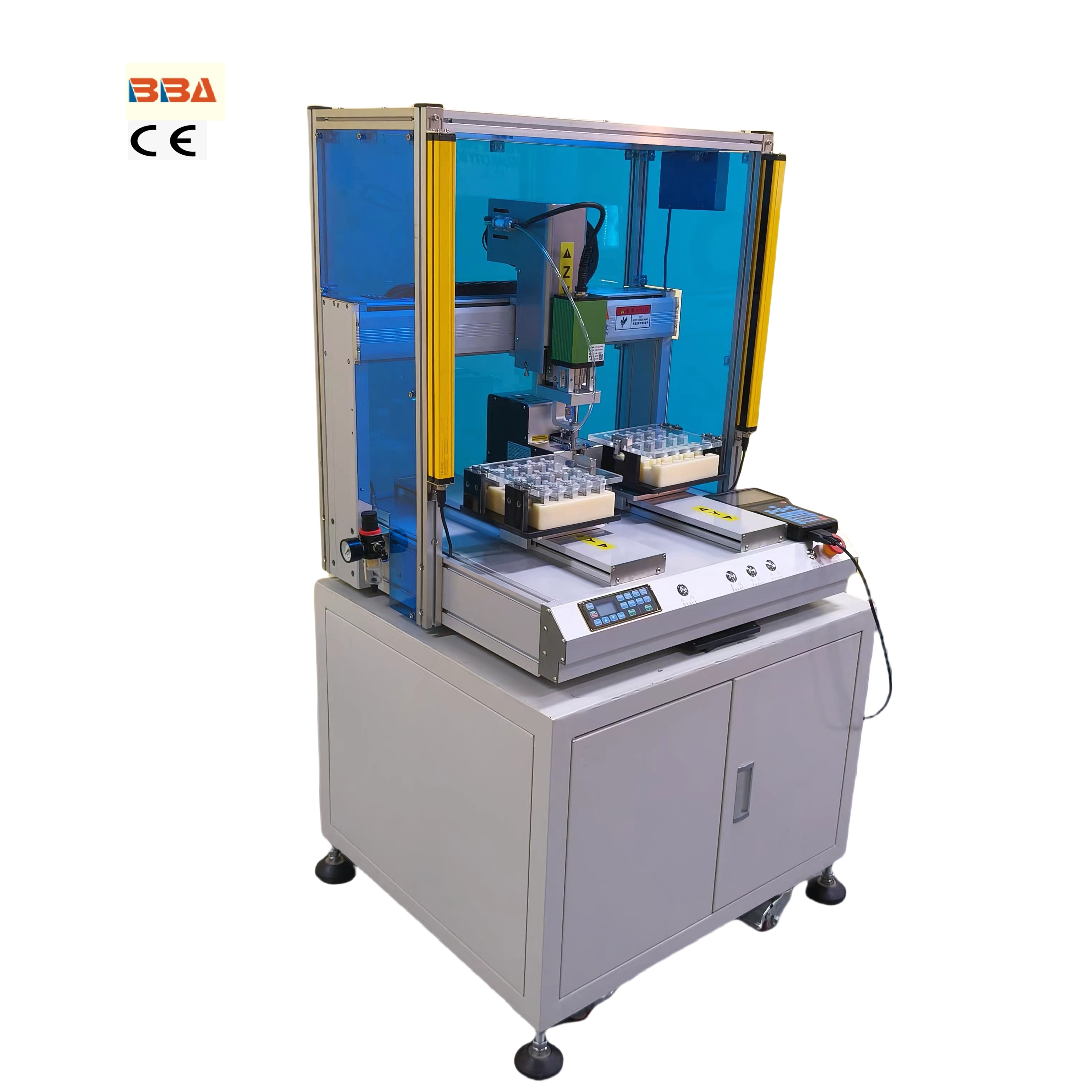 Servo Screw Driving System M2–M6 with Auto Bit Changer for Small Parts Assembly, Compact Screw Locking Robot for PCB Assembly Assembly Line