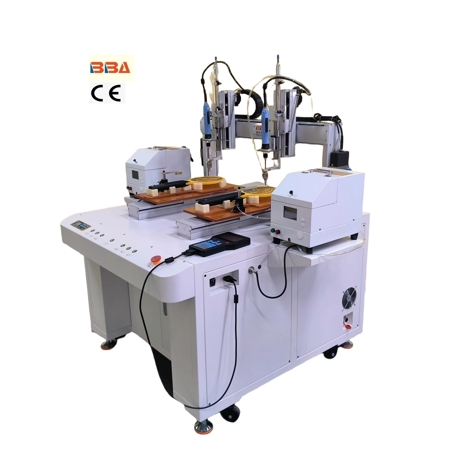 Robotic Screw Fastening Machine with Torque Feedback for Home Appliance Assembly, Servo Screw Driving System M1–M5 with Torque Feedback for Industrial Production