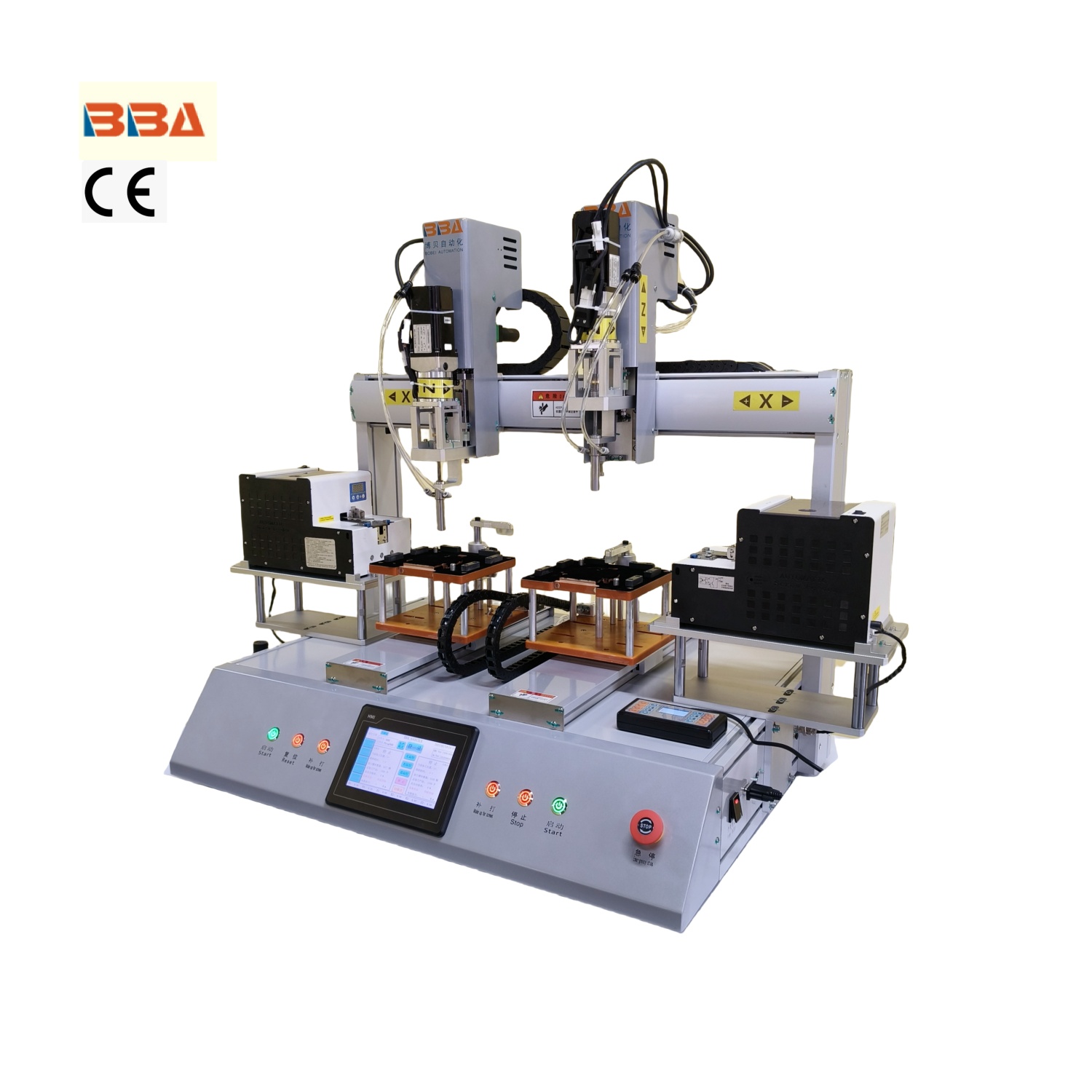 BBA Servo Screw Driving Robot M1–M8 with Torque Control for PCB Assembly, Electric Screw Fastening Robot M2–M6 for LED Production