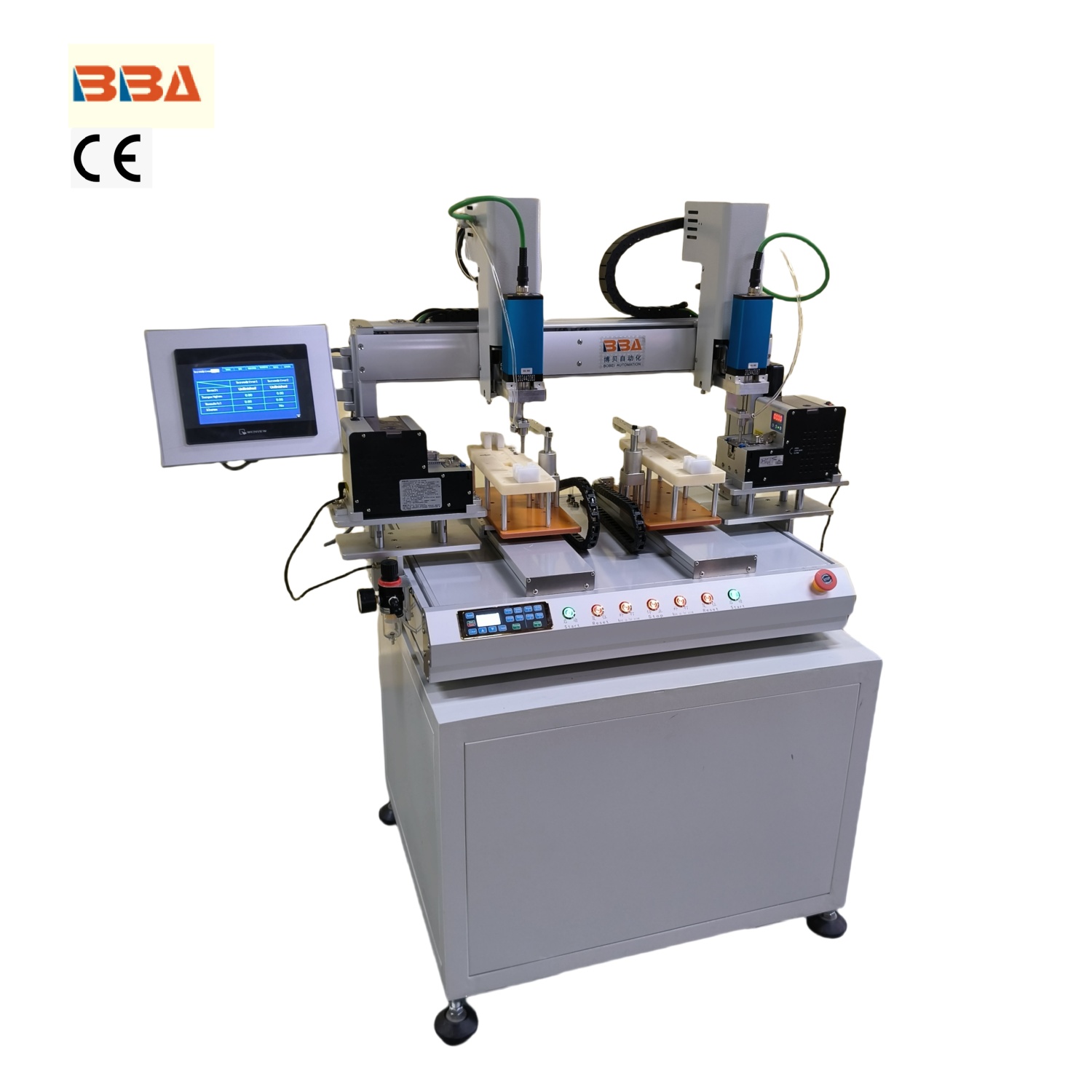 BBA Screw Fastening Machine M1–M3 with Positioning System for Small Parts Assembly, Robotic Screw Locking System for PCB Assembly with High Speed Operation