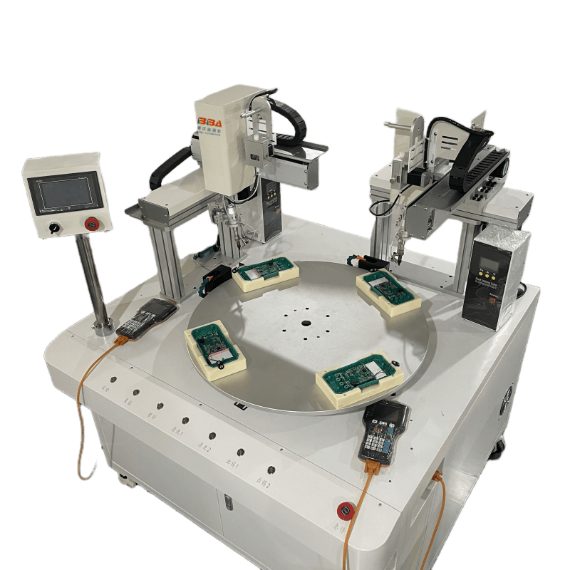 Durable welding robot for mass production environments ensuring consistent solder joints and reduced operator labor requirements
