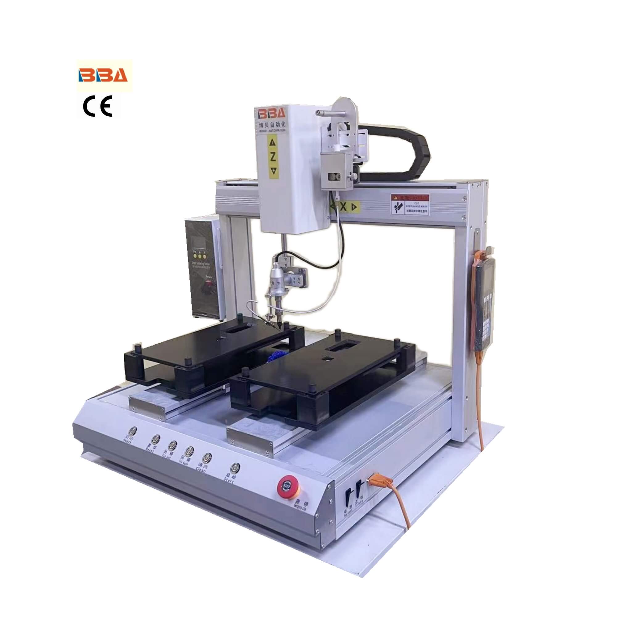 Cutting edge welding robot with advanced soldering algorithms to deliver fast and reliable connections in electronic circuit assembly